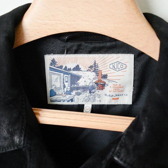 Nudie Waxed Suede Dante Jacket - Picture 3 of 5